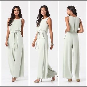 Soft Sage bebe Jumpsuit Size XS